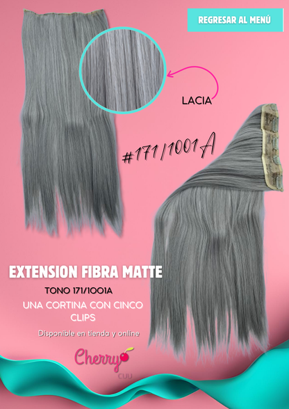 Extension de cabello de una cortina, modelo Lacio.