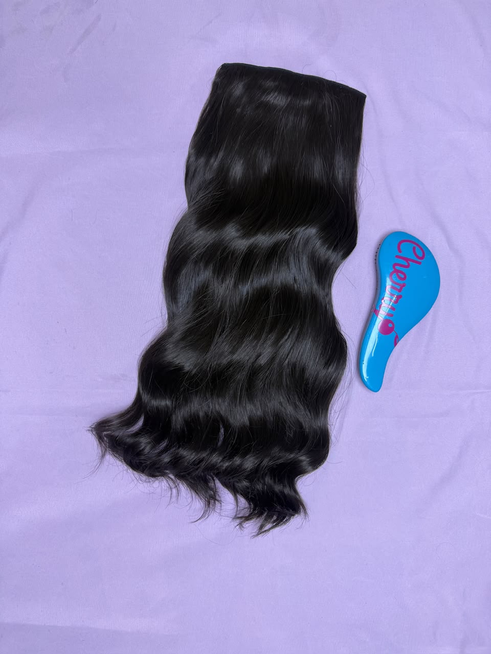 Extensión ondulada con clips