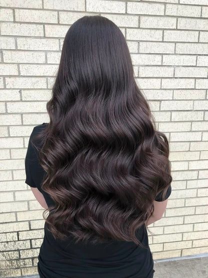 Extensión ondulada con clips