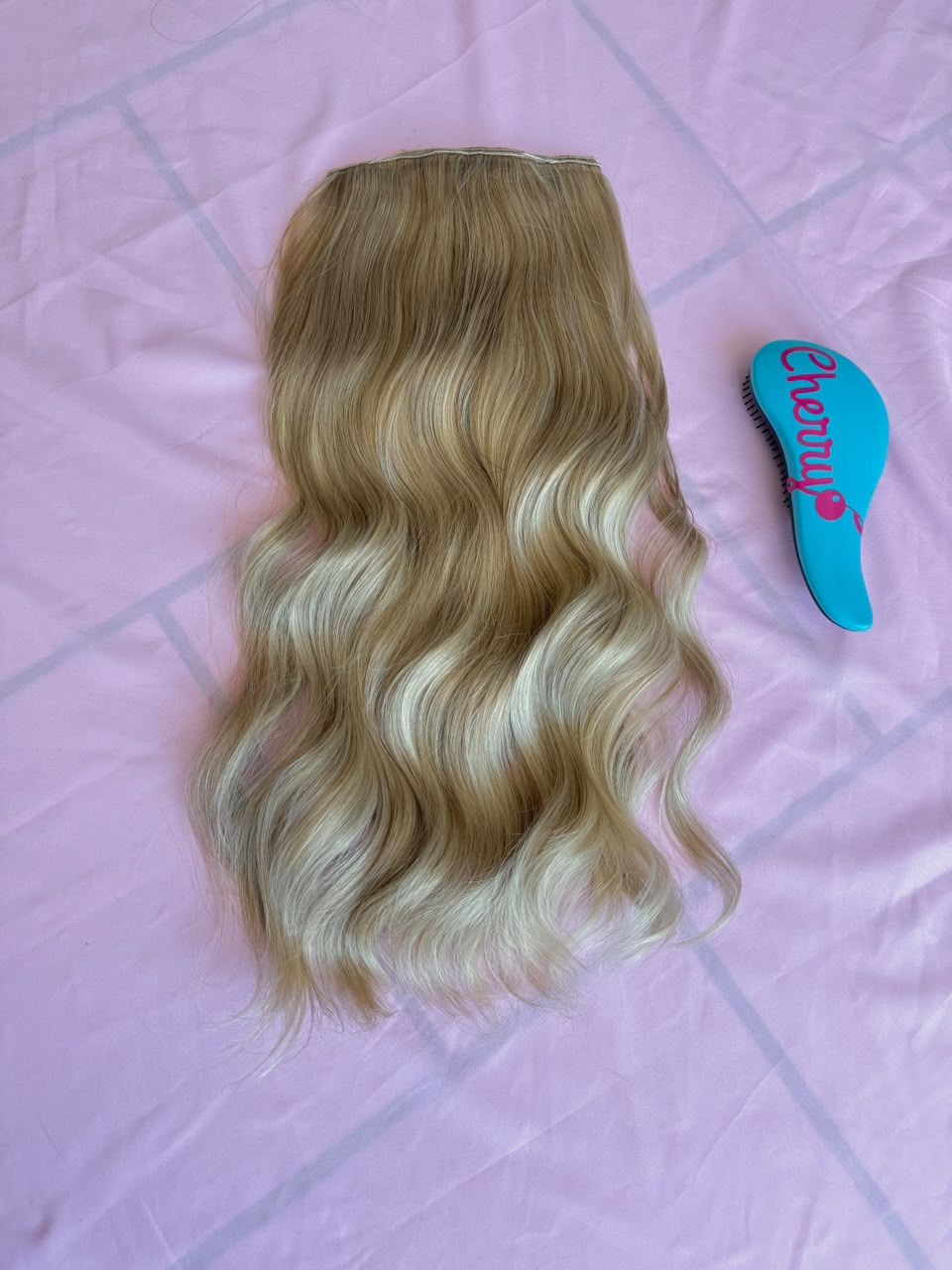 Extensión ondulada con clips
