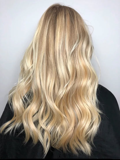 Extensión ondulada con clips