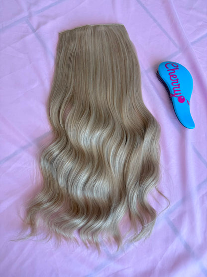 Extensión ondulada con clips