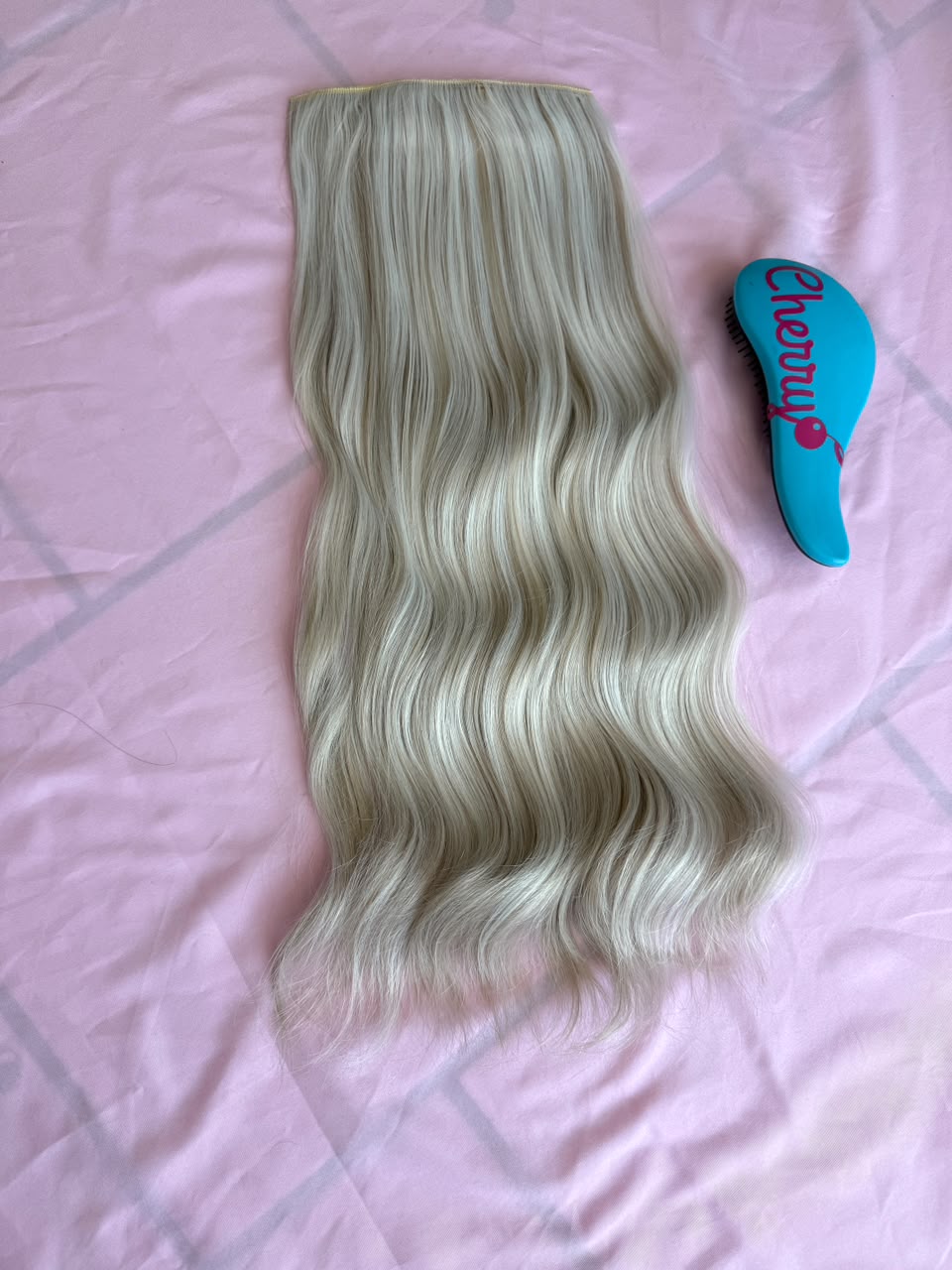 Extensión ondulada con clips