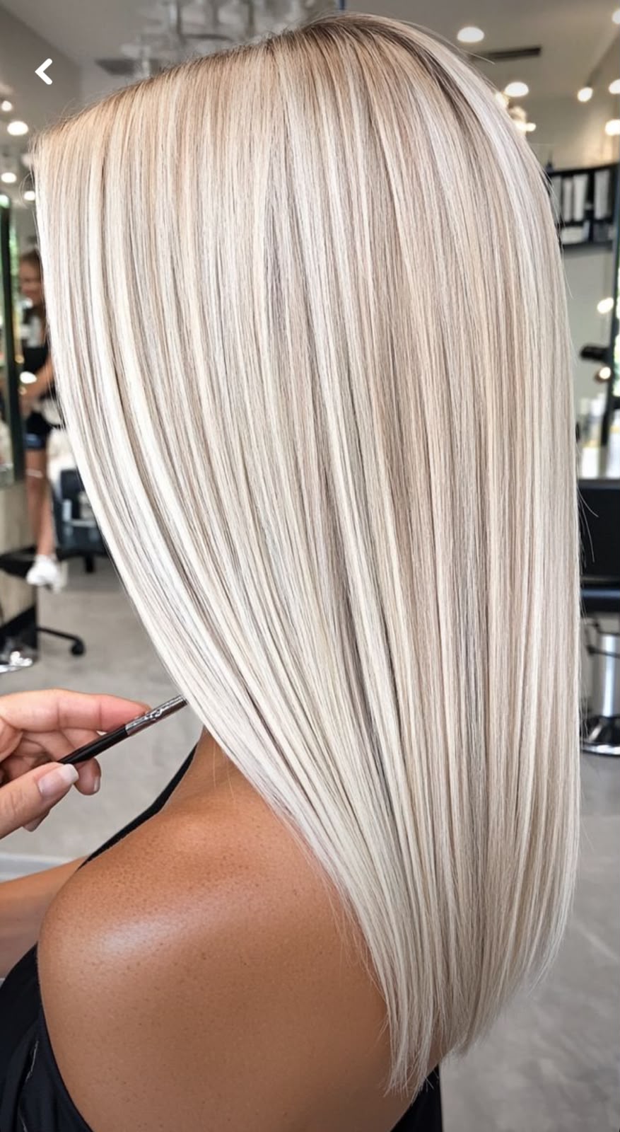Extensión ondulada con clips