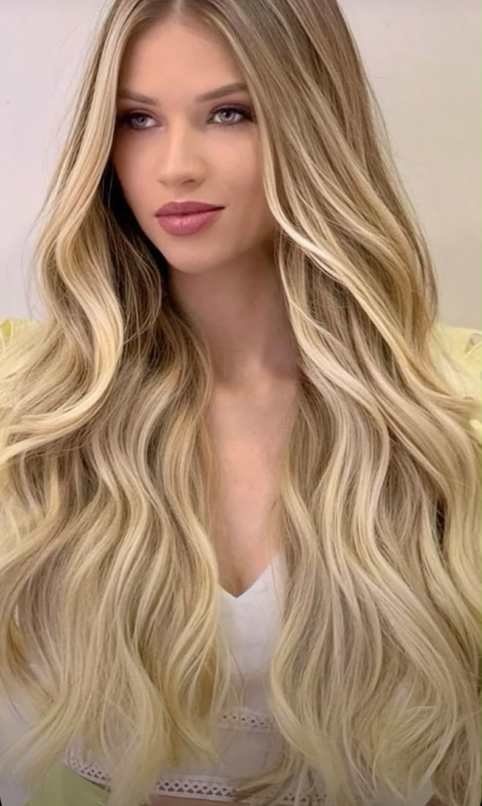 Extensiones semi rizadas con clip