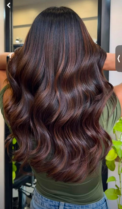 Extensión ondulada con clips